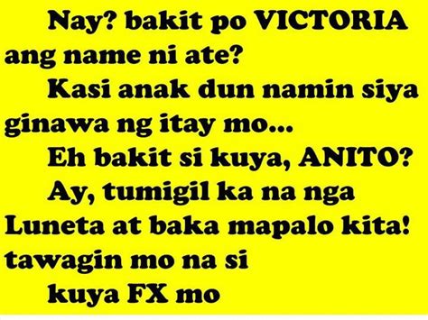 New Funny Tagalog Jokes Quotes QuotesGram