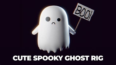 Rig Your Own Ghost In Blender 3d For Halloween Easy Youtube
