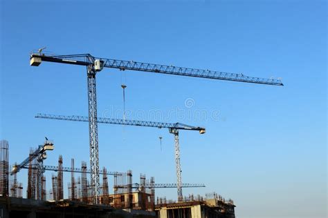 Large Construction Site Stock Image Image Of Development 124626573