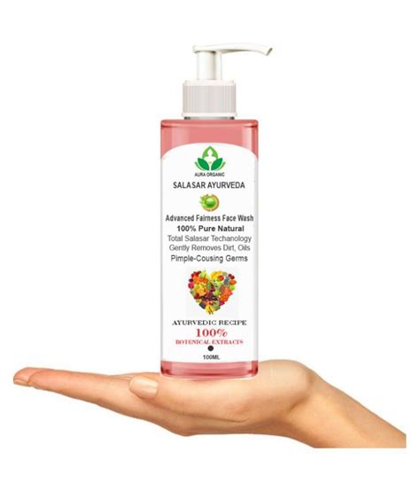 Aura Organic 100 Natural And Anti Ageing Face Wash 100 Ml Buy Aura Organic 100 Natural And Anti