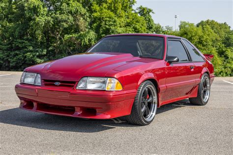 331 Powered 1991 Ford Mustang Lx Hatchback 5 Speed For Sale On Bat