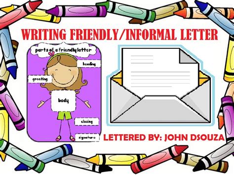 Informal Letter Writing Lesson And Resources Teaching Resources