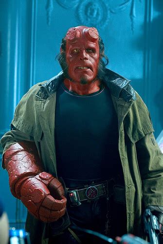 Why Does Hellboy Have An Oversized Arm Made Of Stone Science Fiction