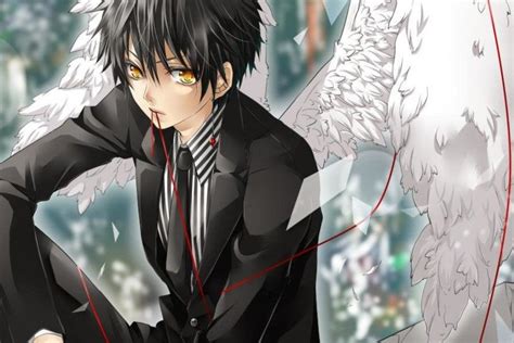 Anime Boy Headphones ~ Anime Boy Sad Wallpapers Angel Boys Guys Vampire