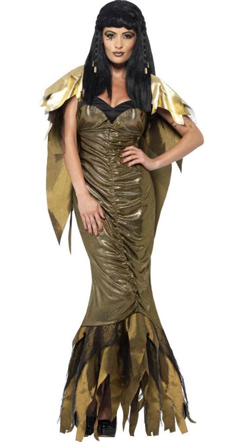 Adult Dark Cleopatra Costume By Smiffys 40095 Halloween At Karnival Costumes Uk