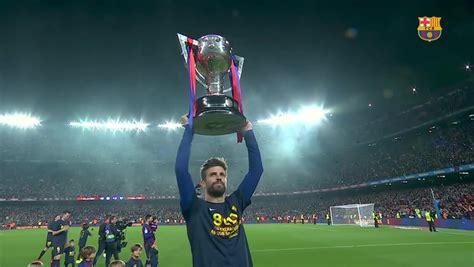 Pique S Career At Fc Barcelona Soccer Onefootball On Sports Illustrated