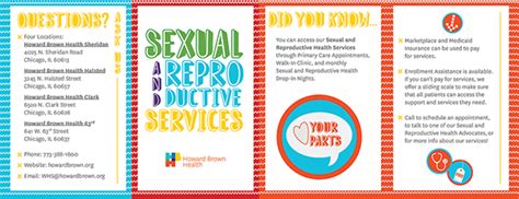 Sexual Health And Reproductive Brochure Behance