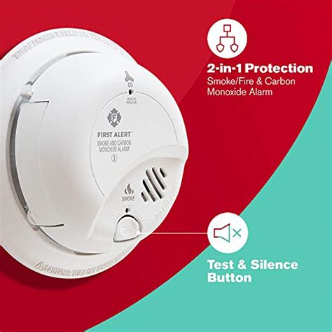 First Alert Brk Sc9120b 12 Hardwired Smoke And Carbon Monoxide Co
