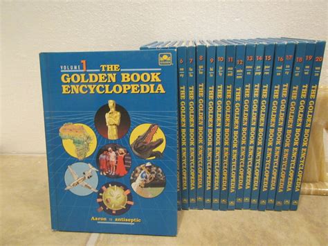 1988 The Golden Book Encyclopedia 20 Volume Set Childs Encyclopedia