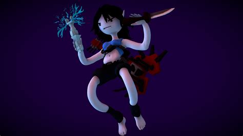 Marceline The Vampire Queen Download Free 3d Model By Dr Stef [0d12d28] Sketchfab