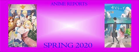 Some Girl With Her Opinions Anime Report Spring 2020