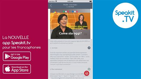 la nouvelle app speakit tv pour les francophones sitvapp fr youtube
