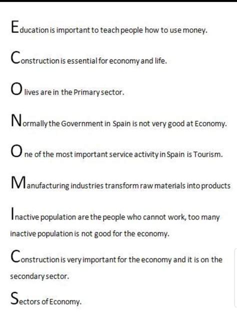 Give Example Of Acrostic Poem About Economics Brainlyph