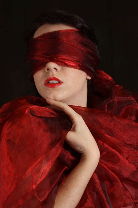 Laura Red Blindfold Stock 5 By A68stock On Deviantart