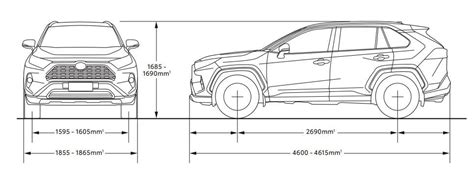 2022 Toyota Rav4 Interior Dimensions