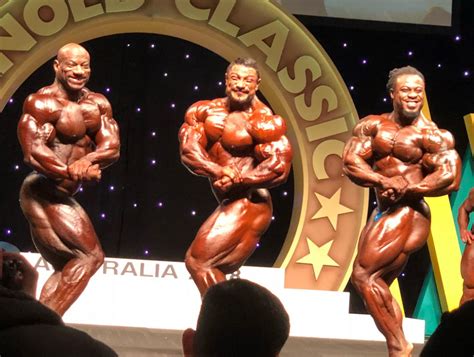 Arnold Classic Australia 2018 Open Bodybuilding Prejudging Call Out