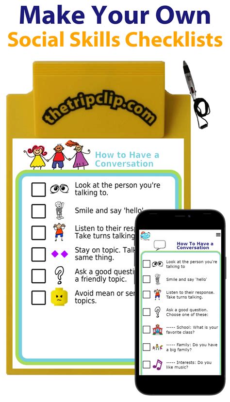 Get Organized With Picture Checklists For Kids The Trip Clip