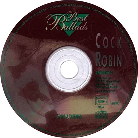 Carátula Cd De Cock Robin Best Ballads Portada