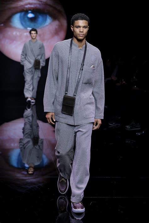Giorgio Armani Fashion Show Runway Menswear Fall Winter 2024 Milan