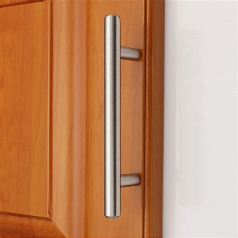 Oval flush pull inset handle. 2-18" Modern Stainless Steel Kitchen Cabinet T Pulls ...