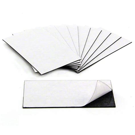 Business Card Magnets Adhesive Front And Magnetic On The Back 89 X 51