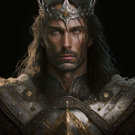 Aragorn Son Of Arathorn Ai Art By 3d1viner On Deviantart