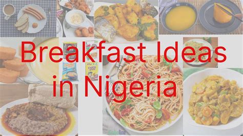 12 Common Breakfast Ideas In Nigeria Healthy Nigerian Breakfast Ideas