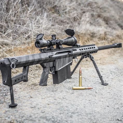 However, this does wear out the rotors or drums a bit faster than the organic materials. Gun-Gallery — Barrett M82A1 - .50 BMG