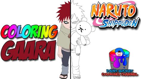 Gaara Speedpaint Naruto Anime Speed Coloring Youtube