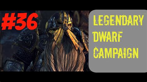 A page for describing characters: Pure Legendary Dwarf Campaign #36 -- Total War: Warhammer - YouTube