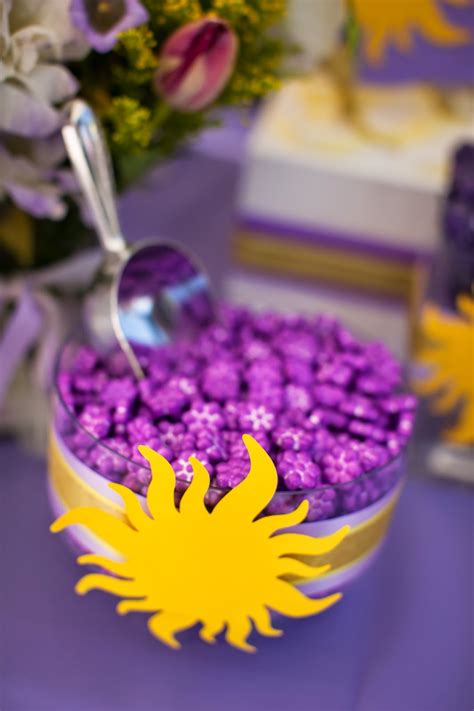 A tangled birthday party with lots of fun party food. the COOP: RAPUNZEL PARTY at HOME...