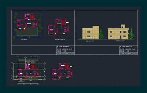 House DWG Plan for AutoCAD • Designs CAD