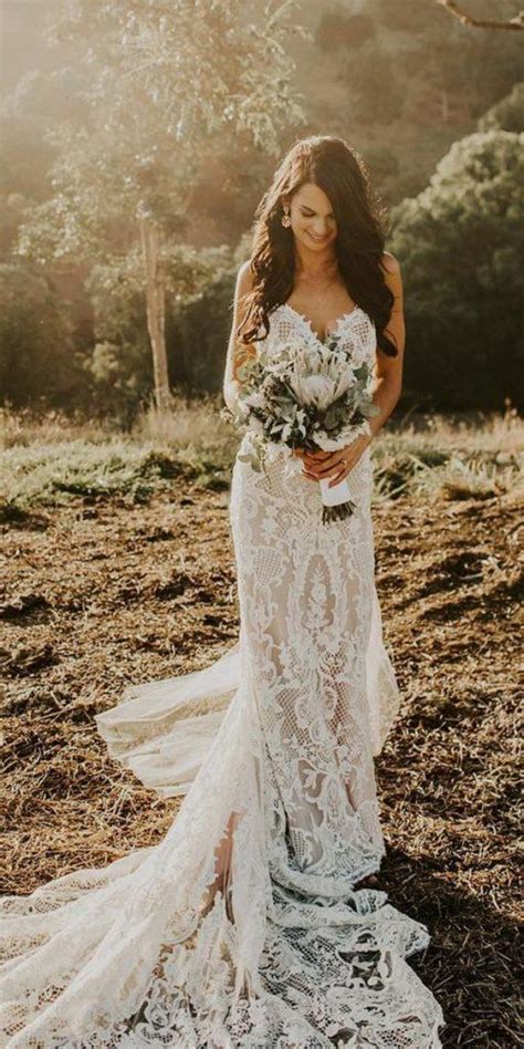 If you're smaller on the top part of your body, this dress will pinch the top of your abdomen and flare at the bottom. Bridal Guide: 27 Country Wedding Dresses | Wedding Dresses Guide