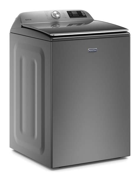 Maytag 53 Cu Ft Metallic Slate Top Load Washer Spencers Tv