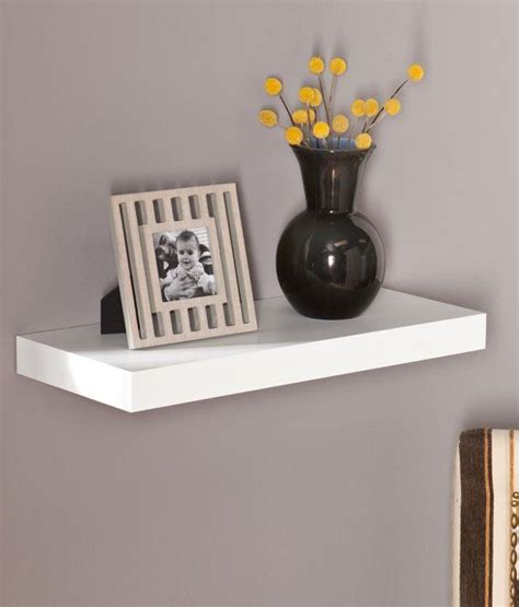 High gloss finish makes your shelves sparkle. Floating Wall Shelf 24 Inches in White - Buy Floating Wall ...