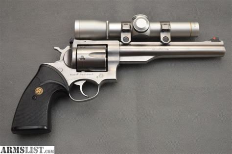 Unlike many other cartridges, the.44 magnum is actually three cartridges. ARMSLIST - For Sale: Ruger Redhawk 44Mag Revolver - Leupold