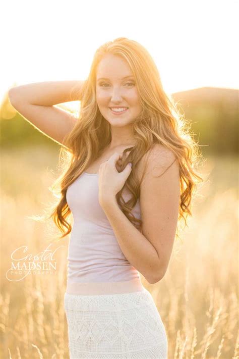 Stunning Outdoor Senior Session Crystal Madsen Photography