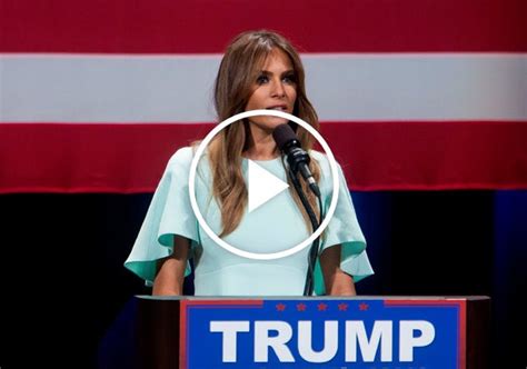 Melania Trump Speaks At Campaign Event The New York Times