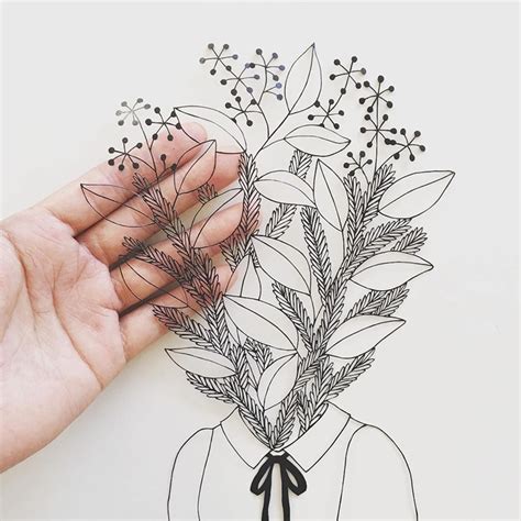 Paper Artist Hand Cuts Intricate Illustrations Inspired By Spirit Animals