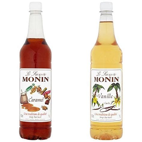Monin Premium Syrup Bundle 2x1L Bottles Givemeacoffe