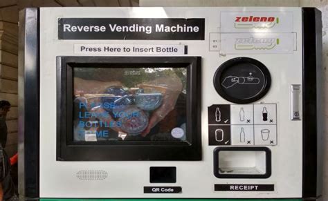 i discovered a reverse vending machine to deposit a plastic bottle for recycling in delhi here