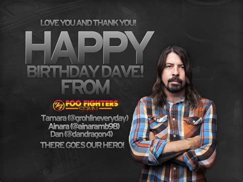 Happy 47th Birthday Dave