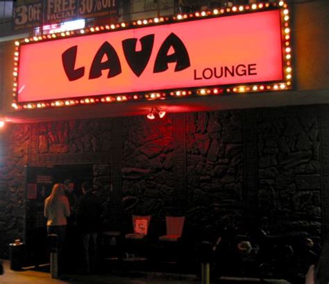 Lava Lounge In Hollywood Tiki Blue Hawaiian Drink Lava