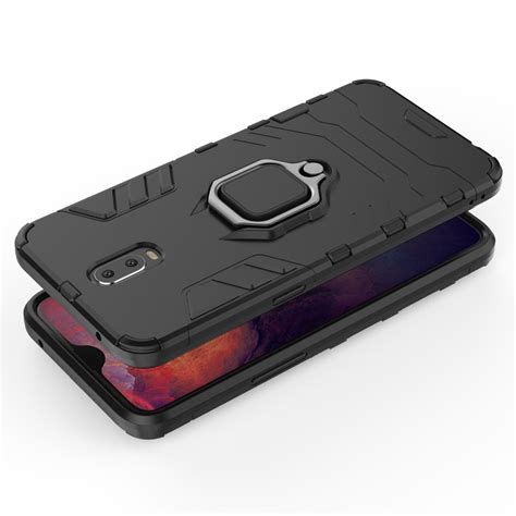 Slim Armour Tough Shockproof Case For Oppo R Black