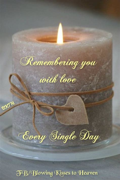 Always Remembering Youalways With Love♥♥♥ Candles In Memory Of