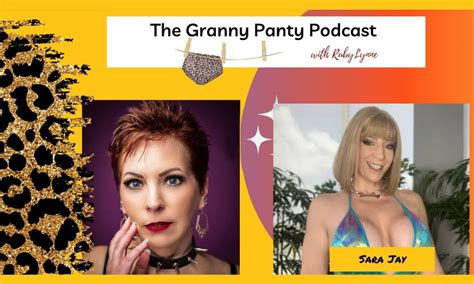 Avn Media Network On Twitter Rubylynne Welcomes Sara Jay To The Granny Panty Podcast