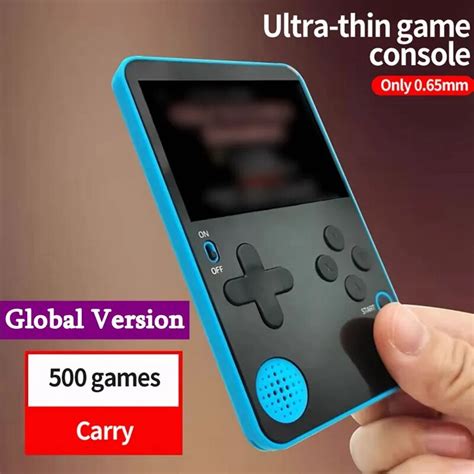 Ultra Thin Handheld Video Game Console Portable Game Player Built In