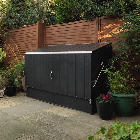 Trimetals Protect A Cycle Metal Shed Anthracite Metal Shed Bike