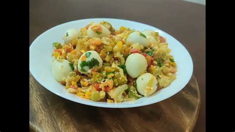 Quail Egg Recipemixed Vegetables With Quail Egg Recipeeasy Breakfast