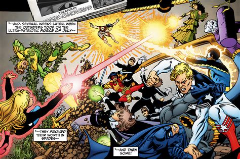 Force Of July Dc Comics Outsiders Enemies Team Profile